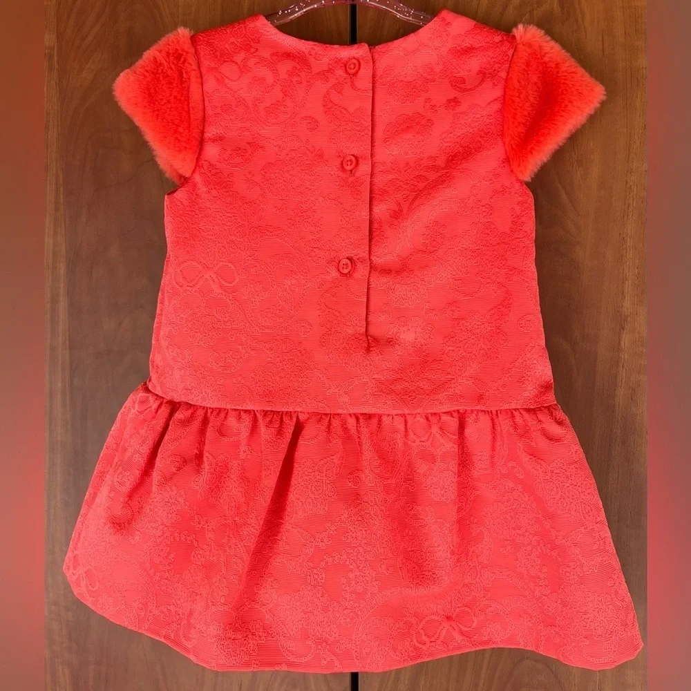 Janie and Jack - 2pc Coral Dress NEW (Sz 18-24m)